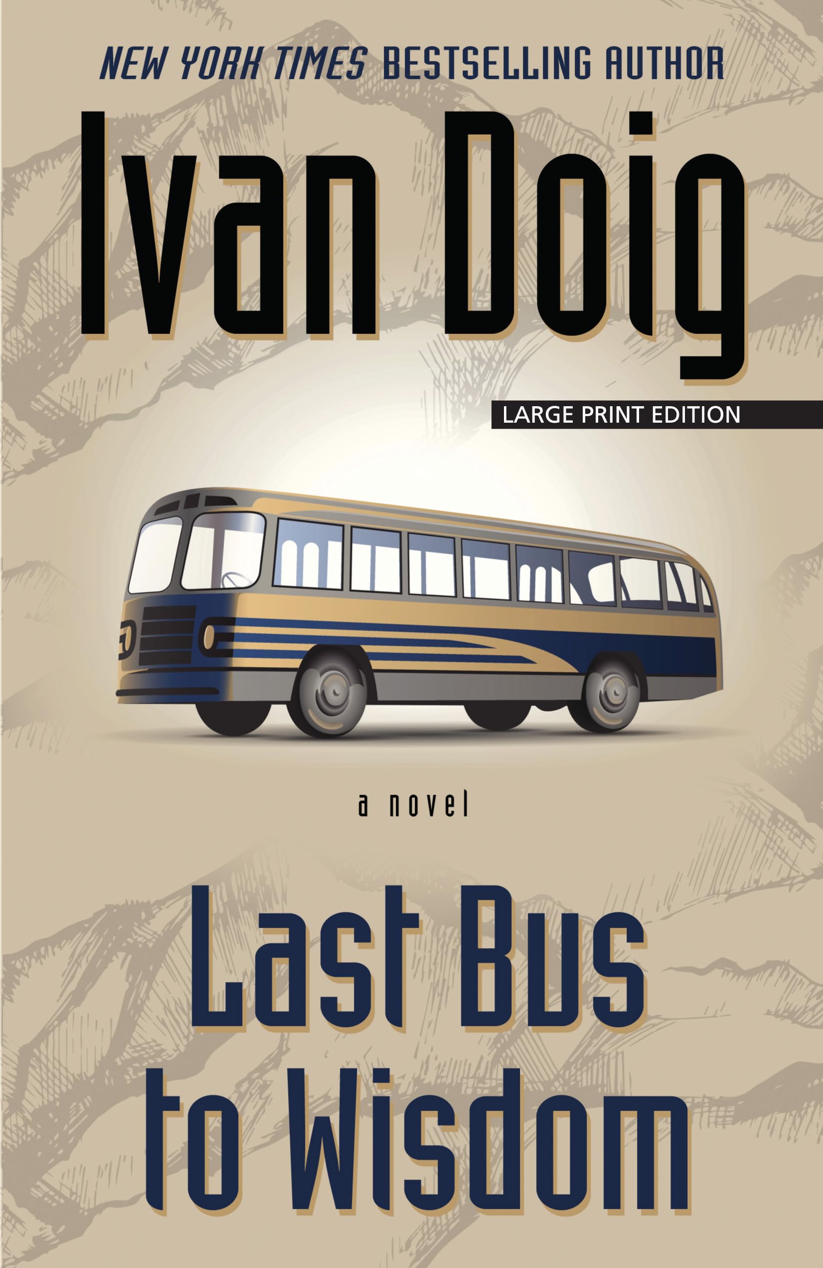 Last Bus to Wisdom (Thorndike Press Large Print Core),Used