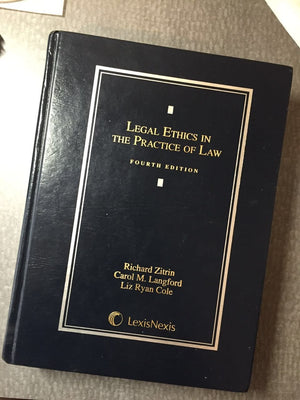 Legal Ethics in the Practice of Law,Used