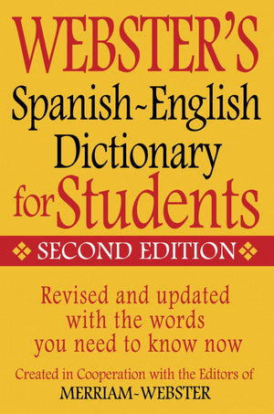 Webster's SpanishEnglish Dictionary for Students (Spanish and English Edition),Used