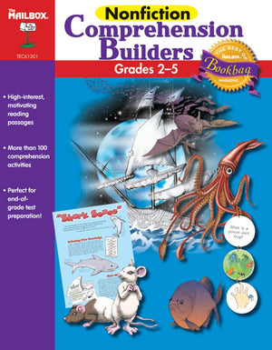 Nonfiction Comprehension Builders (Grs. 25),Used