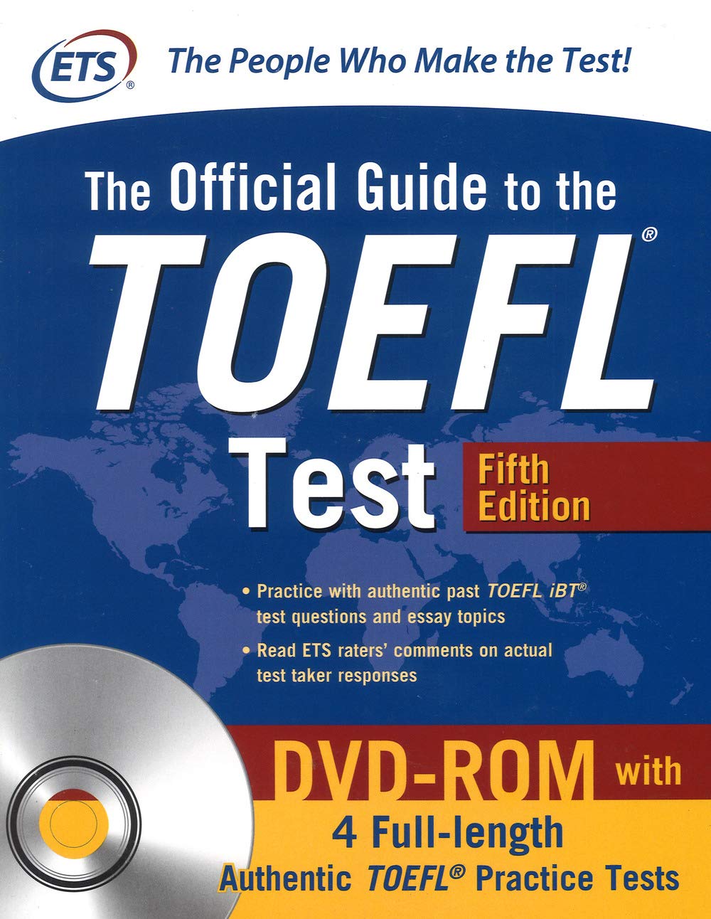 The Official Guide to the TOEFL Test with DVDROM, Fifth Edition,New