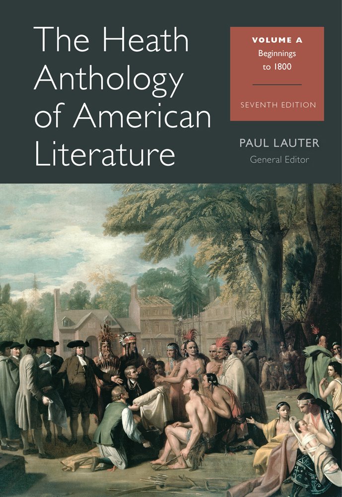 The Heath Anthology of American Literature: Beginnings to 1800, Volume A,Used