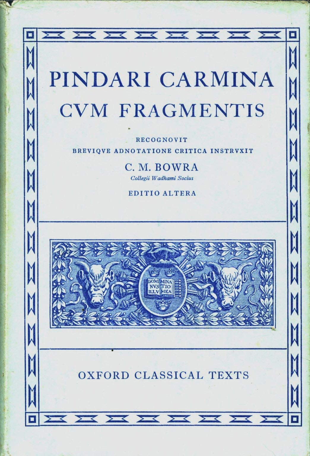 Pindari Carmina cum Fragmentis (Oxford Classical Texts) (English and Greek Edition),Used