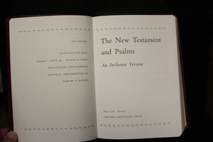 The New Testament and Psalms: An Inclusive Version - Thoughtful Translation Edition