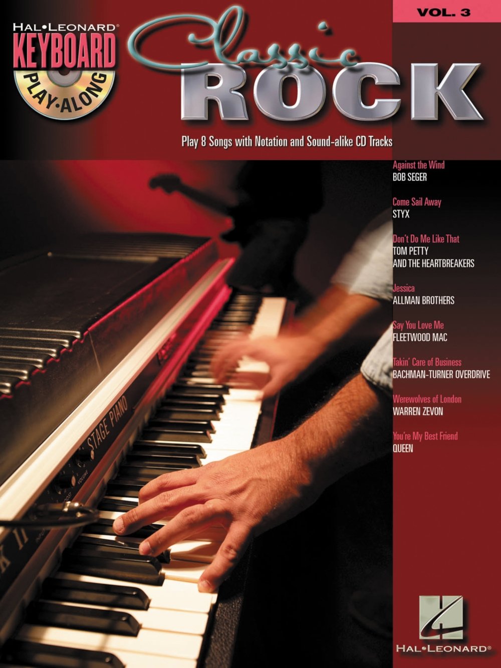 Classic Rock Volume 3 Bk/CD (Keyboard Playalong, 3),Used