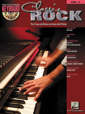 Classic Rock Volume 3 Bk/CD (Keyboard Playalong, 3),Used