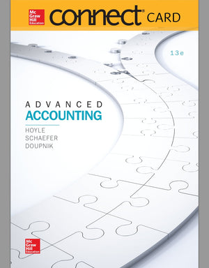 Connect Access Card for Advanced Accounting,Used