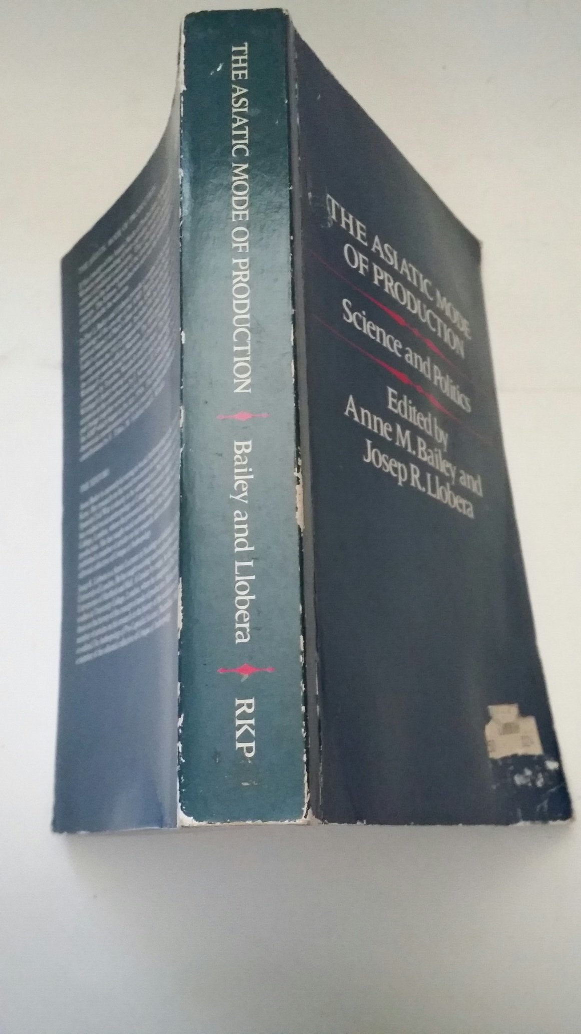 The Asiatic Mode of Production: Science and Politics,Used