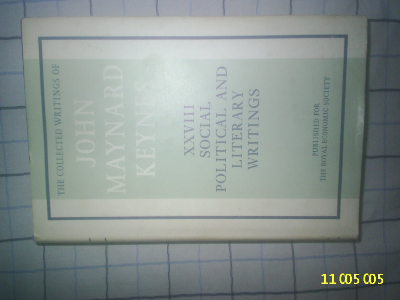 The Collected Writings of John Maynard Keynes (Volume 18),Used