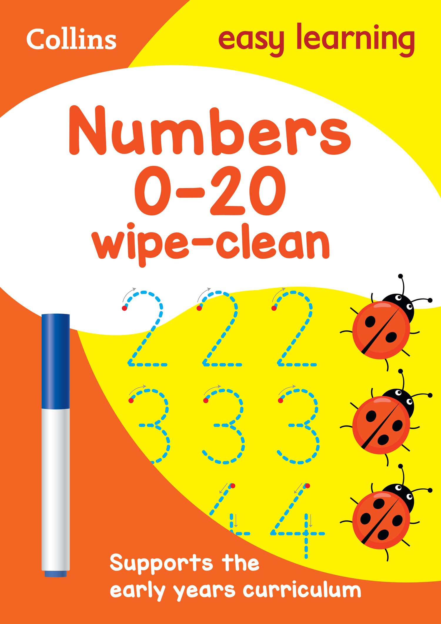 Numbers 020: WipeClean Activity Book (Collins Easy Learning Preschool),New