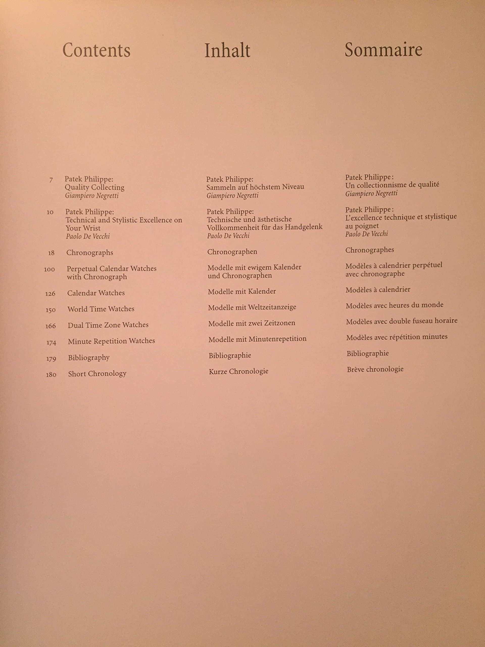 Patek Philippe: Complicated Wrist Watches (German, English and French Edition),Used