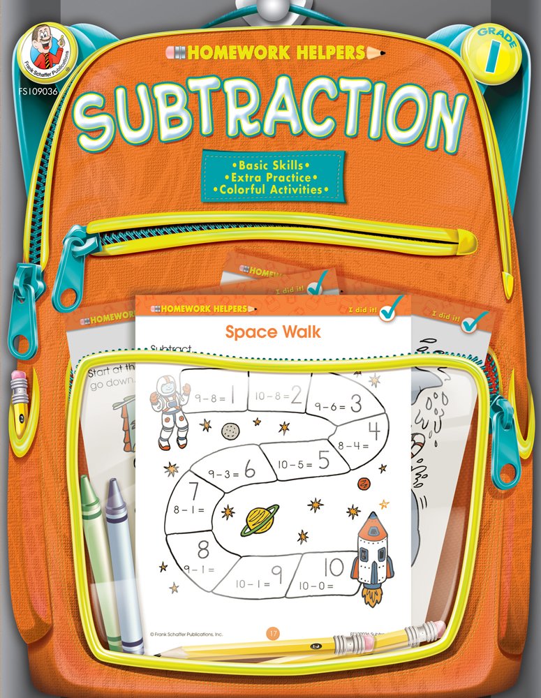 Subtraction, Grade 1 (Homework Helper),Used