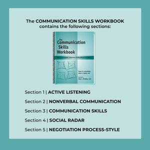 The Communication Skills Workbook  Reproducible SelfAssessments, Exercises & Educational Handouts (Mental Health & Life Skills,New