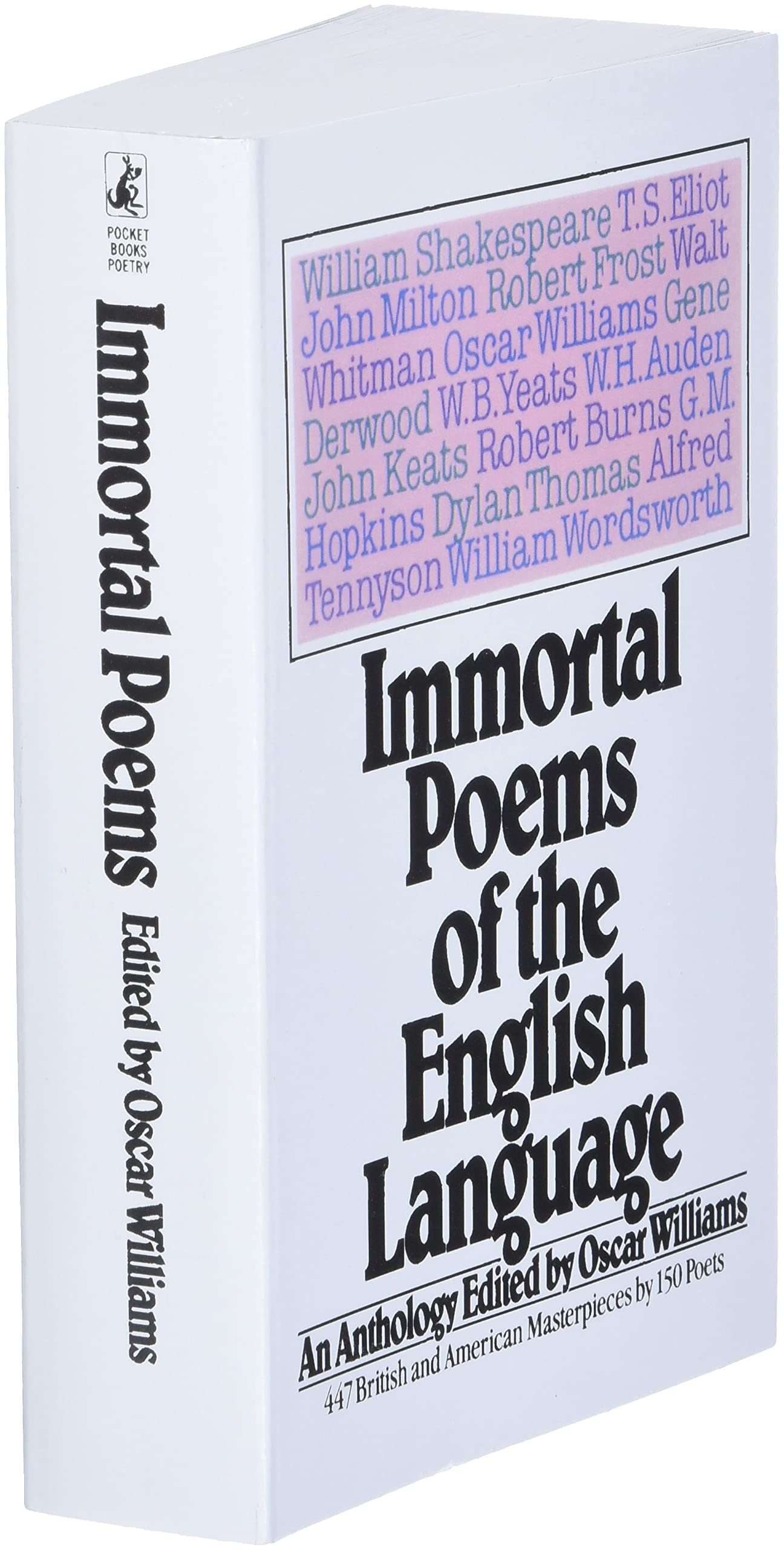 Immortal Poems of the English Language,New
