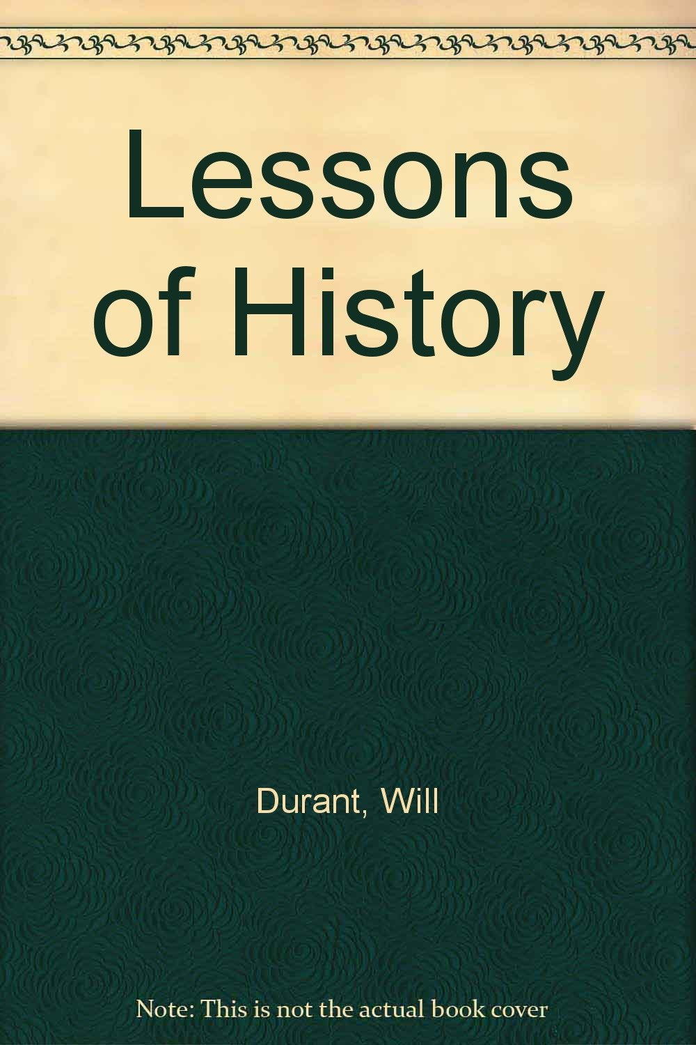 Lessons of History,Used