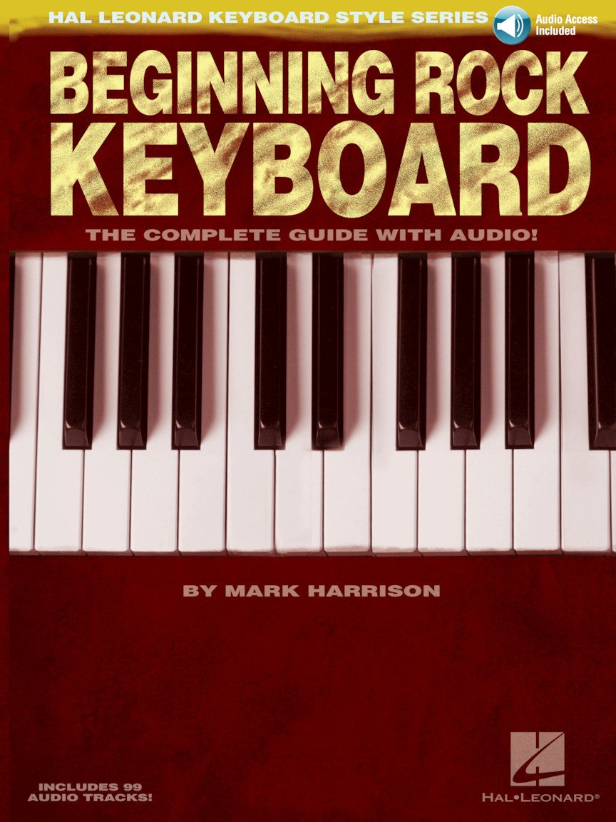 Beginning Rock Keyboard Book/Online Audio (Hal Leonard Keyboard Style),Used