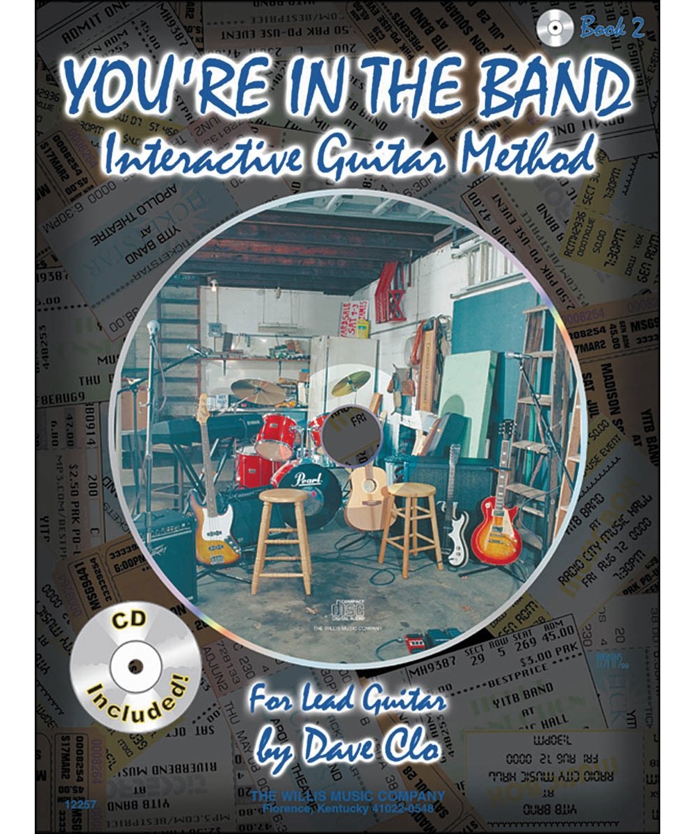 You'Re In The Band  Interactive Guitar Method: For Lead Guitar / Book 2,Used