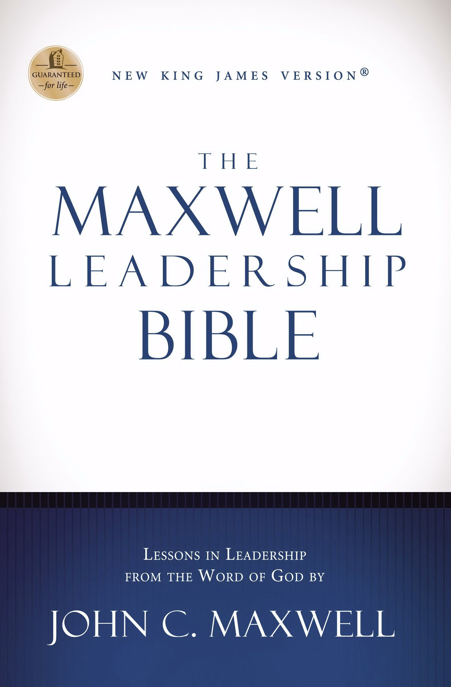 NKJV, The Maxwell Leadership Bible, Hardcover,Used