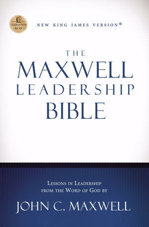 NKJV, The Maxwell Leadership Bible, Hardcover,Used