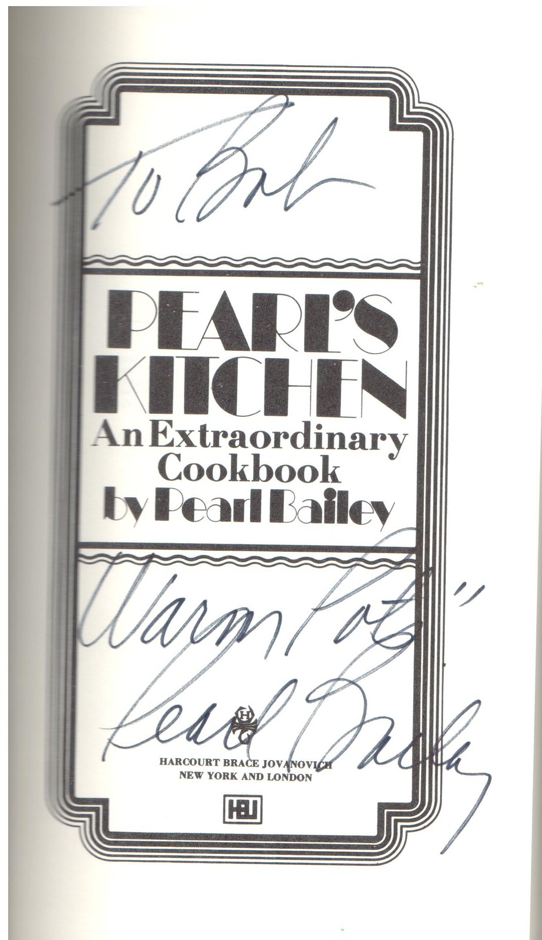 Pearl's Kitchen: An Extraordinary Cookbook,Used