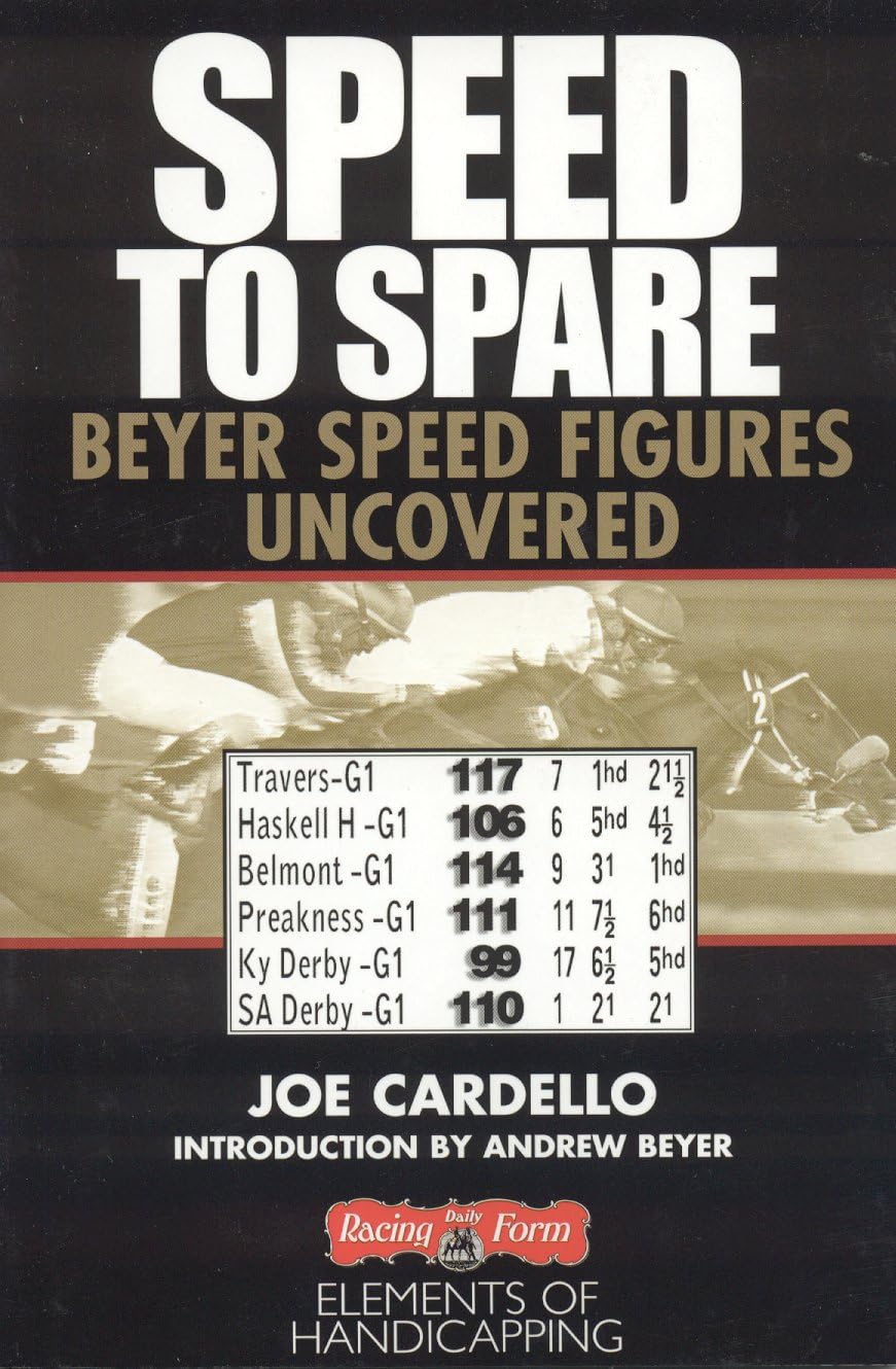 Speed to Spare: Beyer Speed Figures Uncovered (Elements of Handicapping),Used