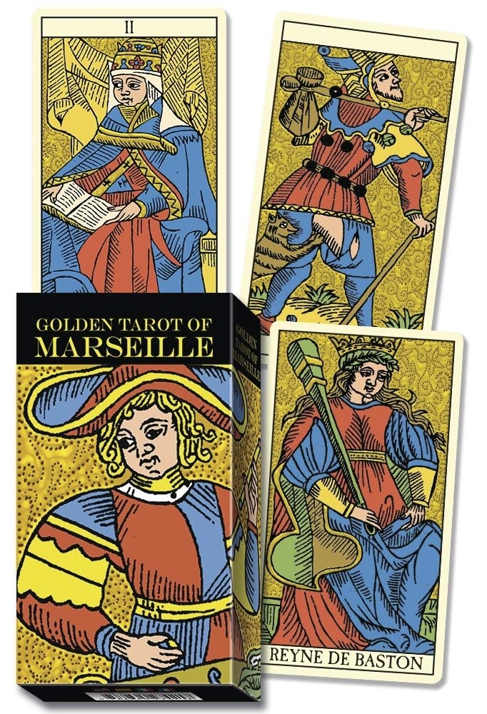 Golden Tarot of Marseille,New