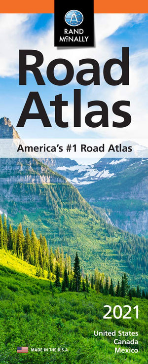 Rand McNally Road Atlas 2021 United States/Canada/Mexico,Used
