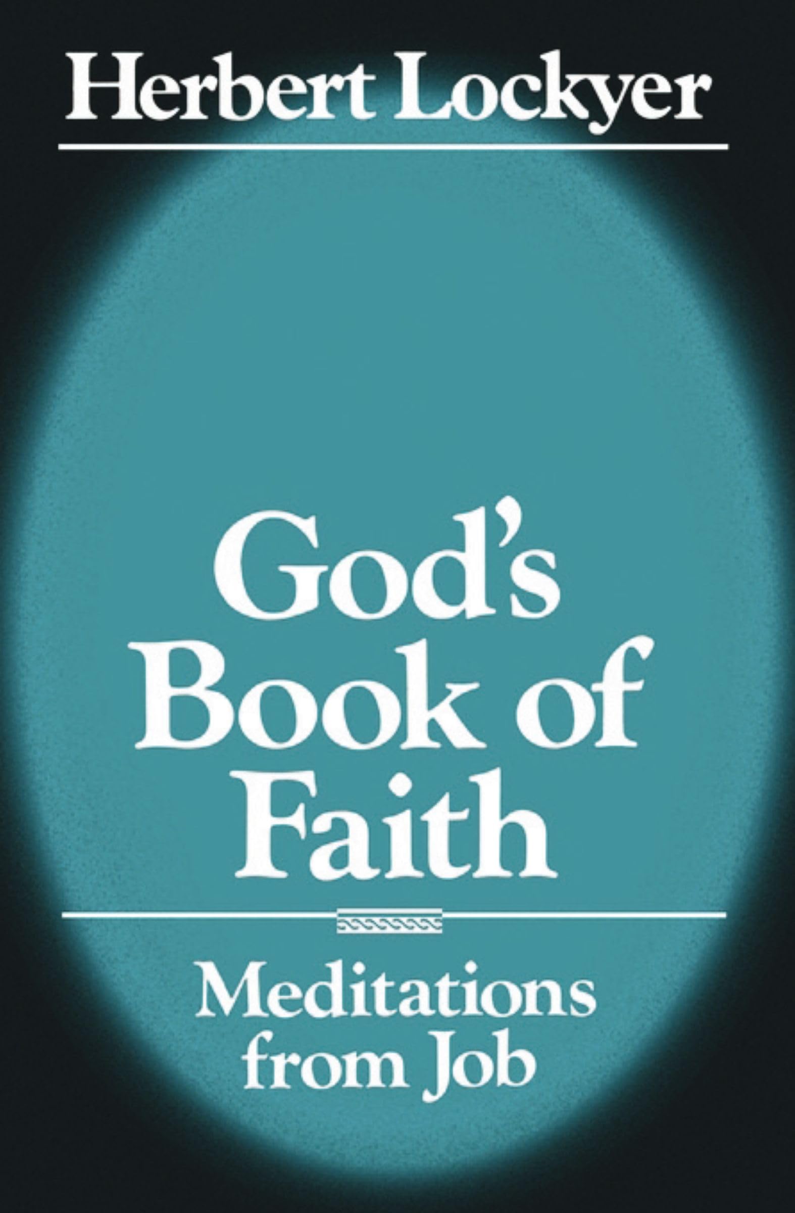 God's Book of Faith: Meditations from Job,Used