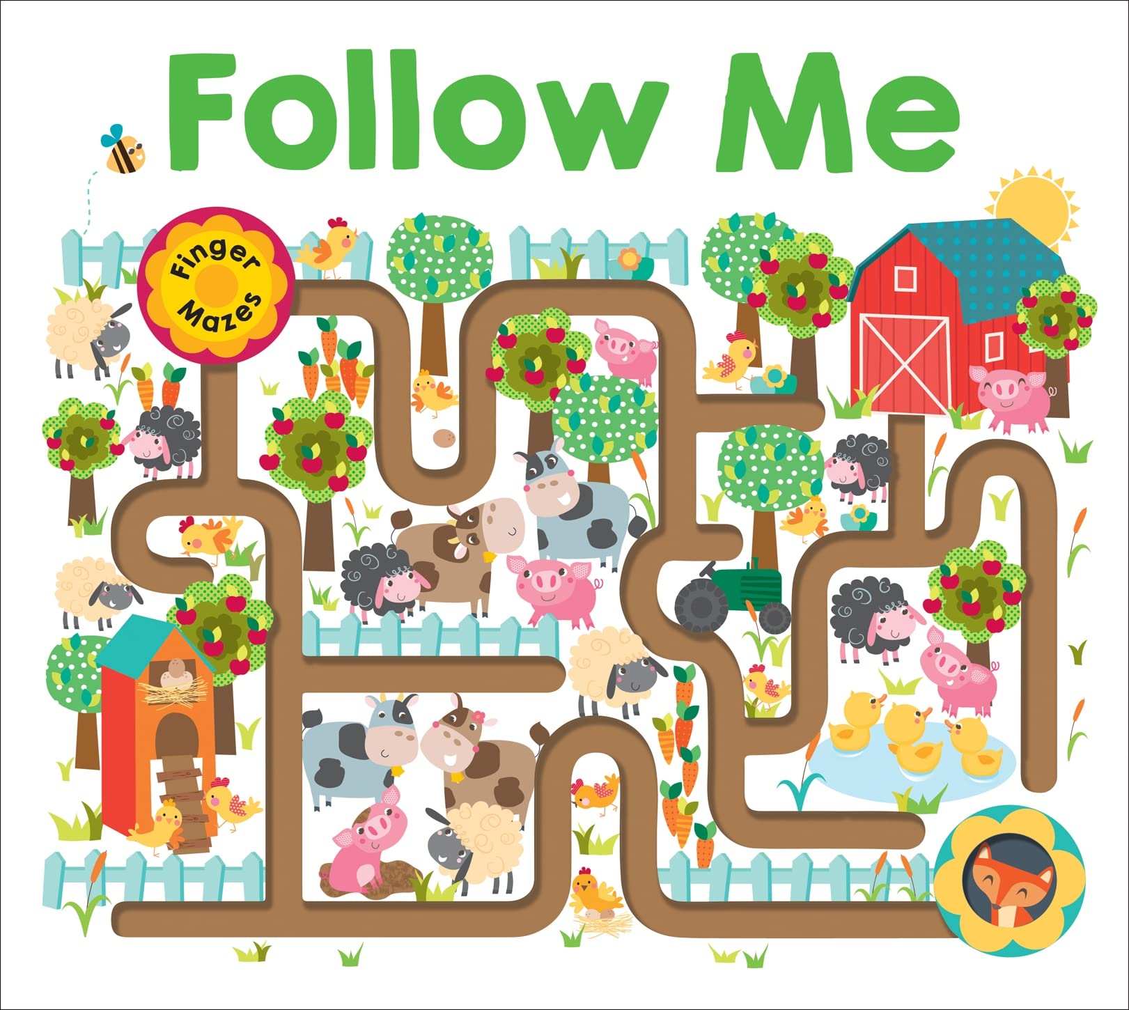 Maze Book: Follow Me (Finger Mazes),Used