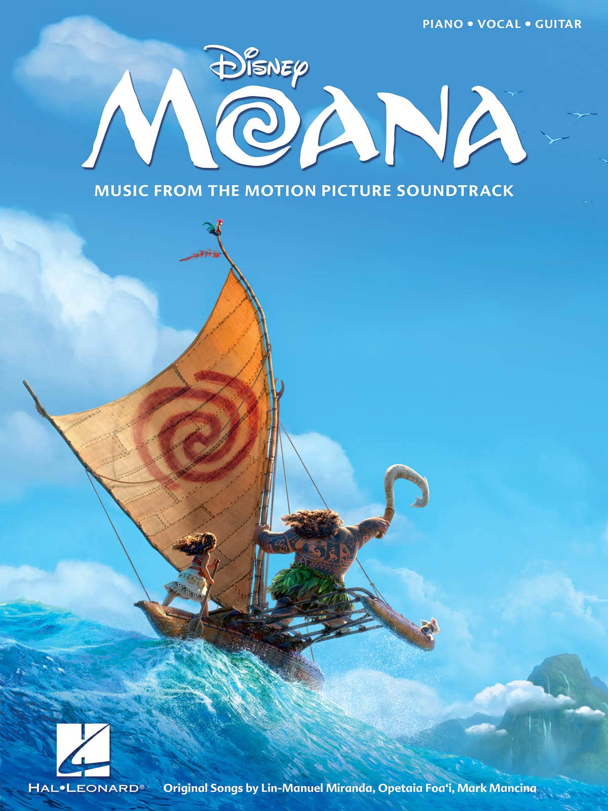Moana: Music from the Motion Picture Soundtrack  Piano, Vocal and Guitar Chords,New