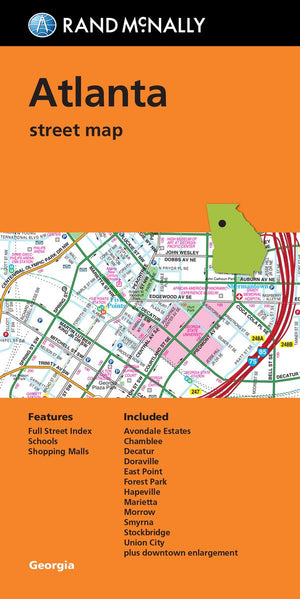 Rand Mcnally Atlanta Street Map,New