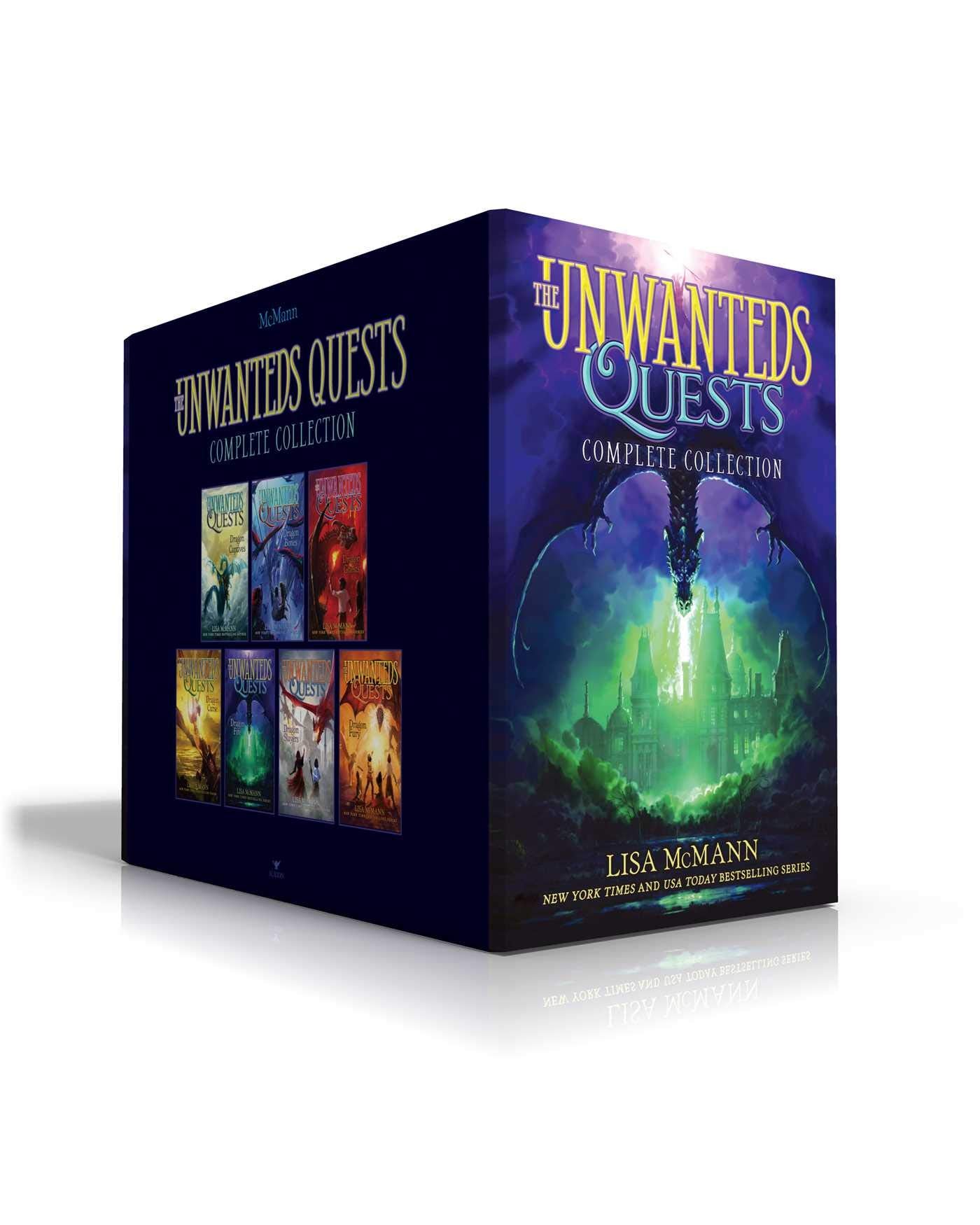 The Unwanteds Quests Complete Collection (Boxed Set): Dragon Captives; Dragon Bones; Dragon Ghosts; Dragon Curse; Dragon Fire; D,Used