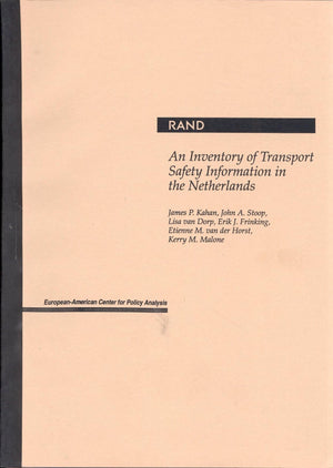 An Inventory Of Transport Safety Information In The Netherlands,Used