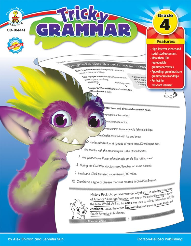 Tricky Grammar, Grade 4,Used