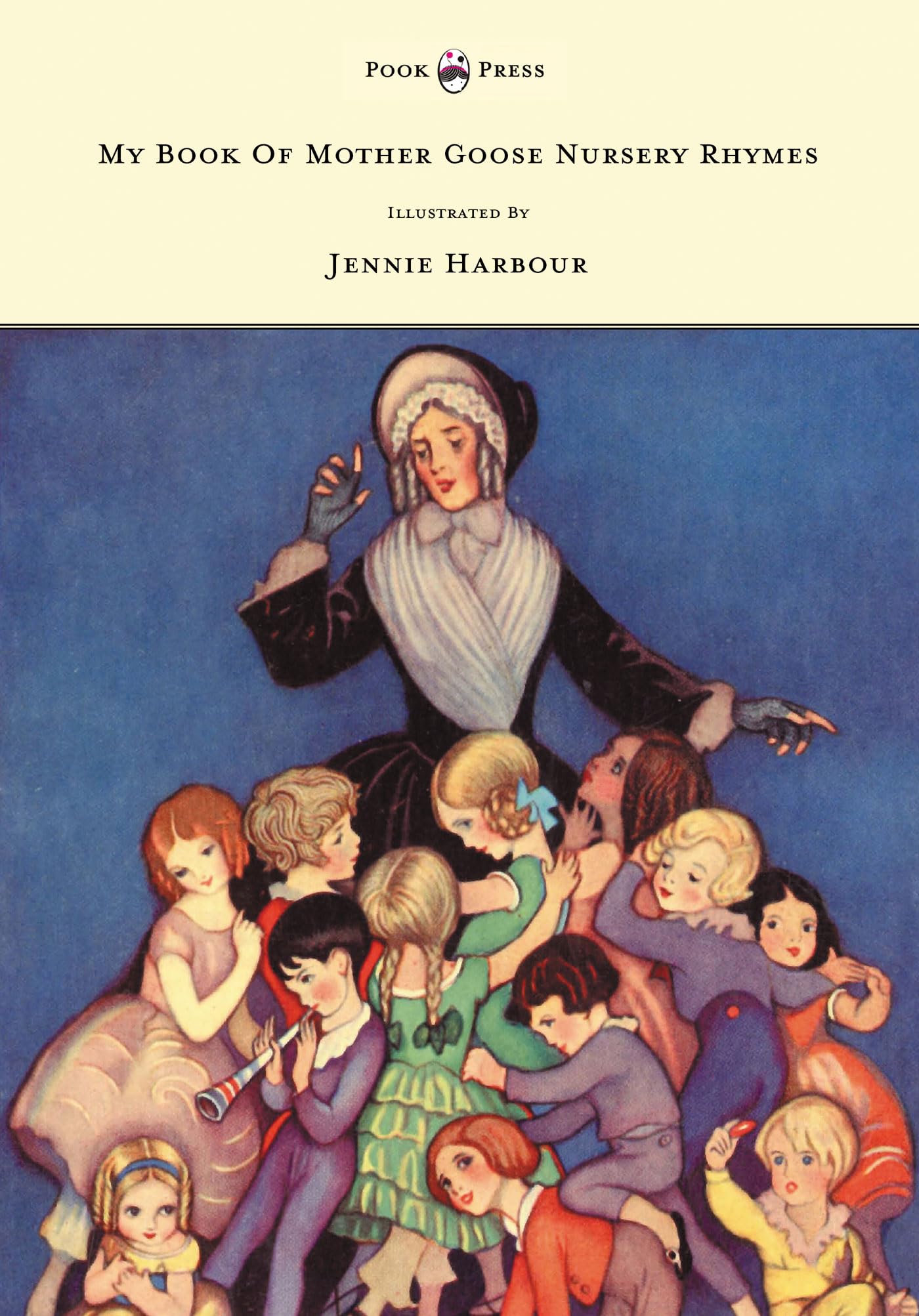 My Book of Mother Goose Nursery Rhymes  Illustrated by Jennie Harbour,Used