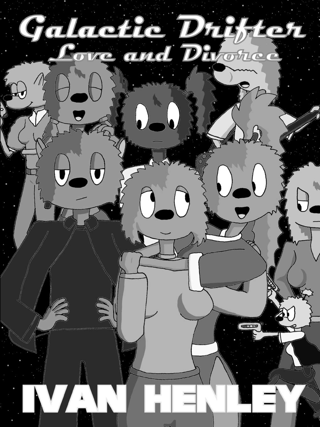 Galactic Drifter  Love and Divorce (Black & White edition),Used
