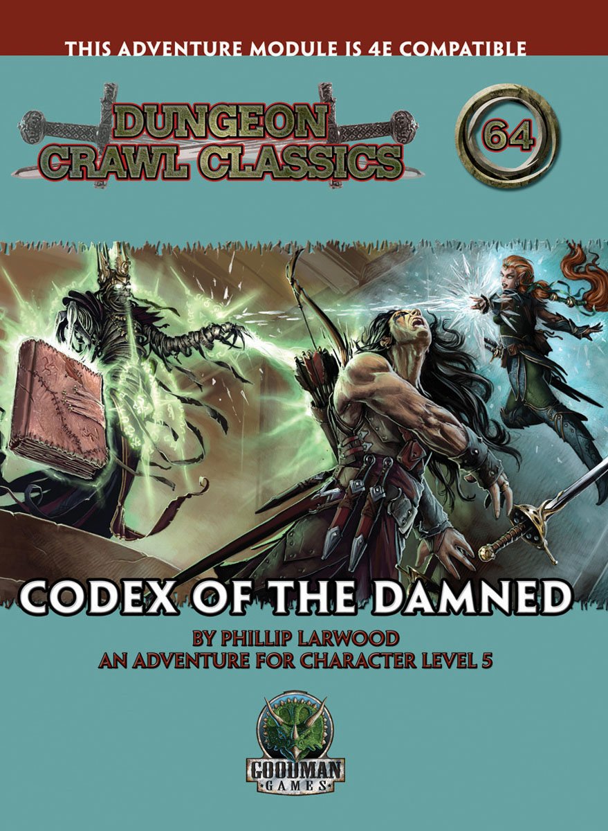 Dungeon Crawl Classics 64: Codex of the Damned,Used