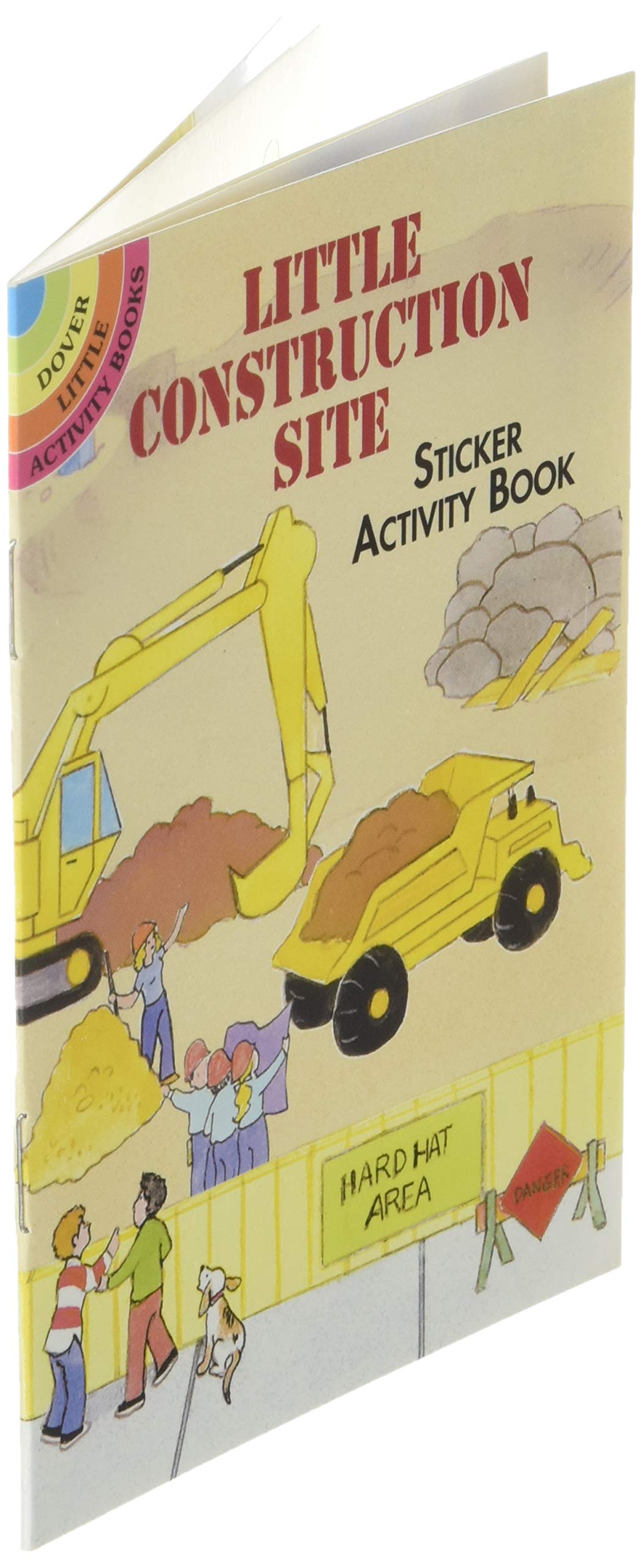 Little Construction Site Sticker Activity Book (Dover Little Activity Books: Cars & Truc),Used
