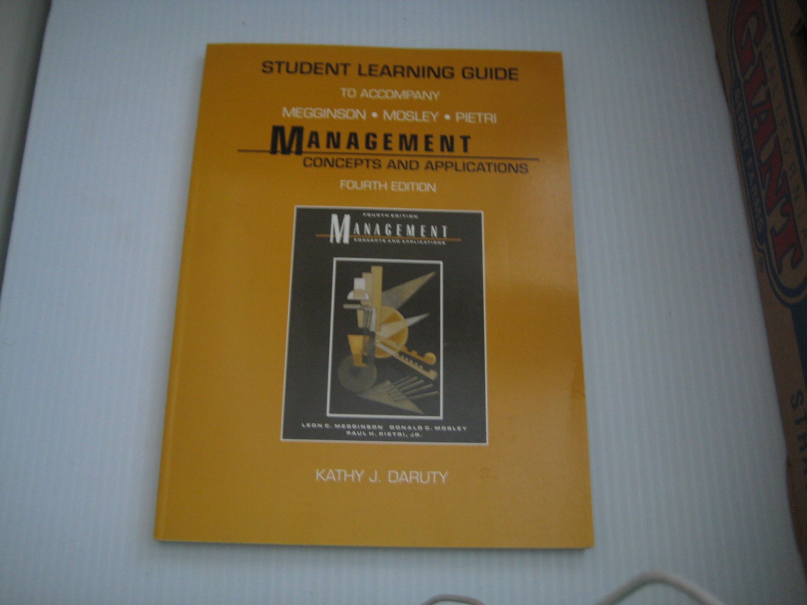 Management: Student Learning Guide,Used