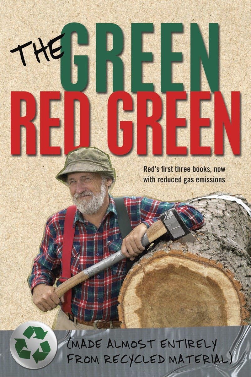 The Green Red Green: Made Almost Entirely from Recycled Material,Used