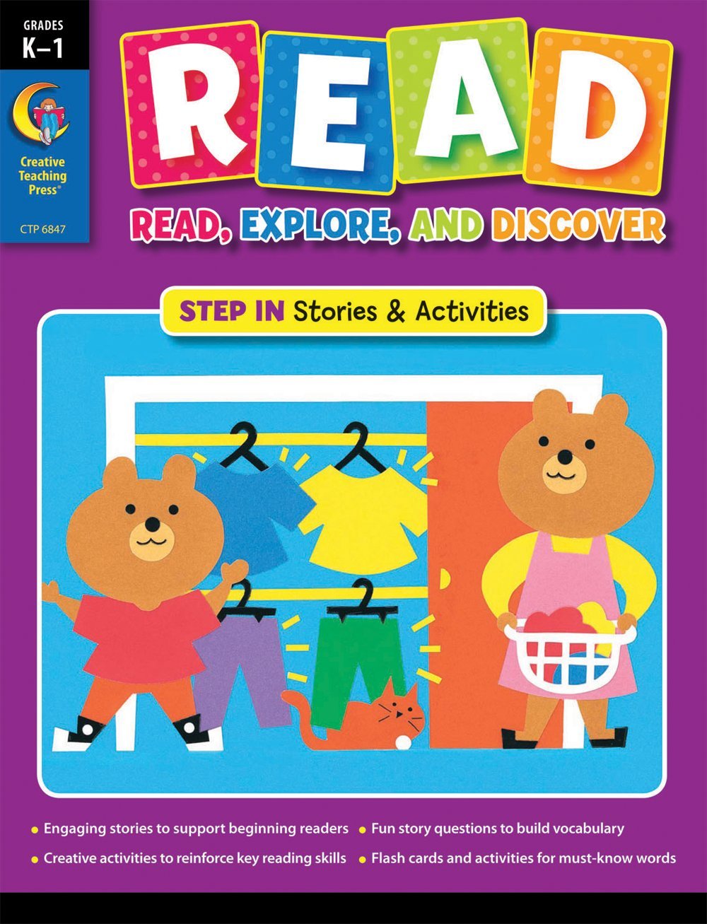 R.E.A.D. Step In Stories and Activities Gr K1 (R.E.A.D.: Read, Explore, and Discover),Used