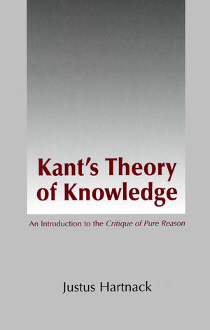 Kant's Theory of Knowledge,Used