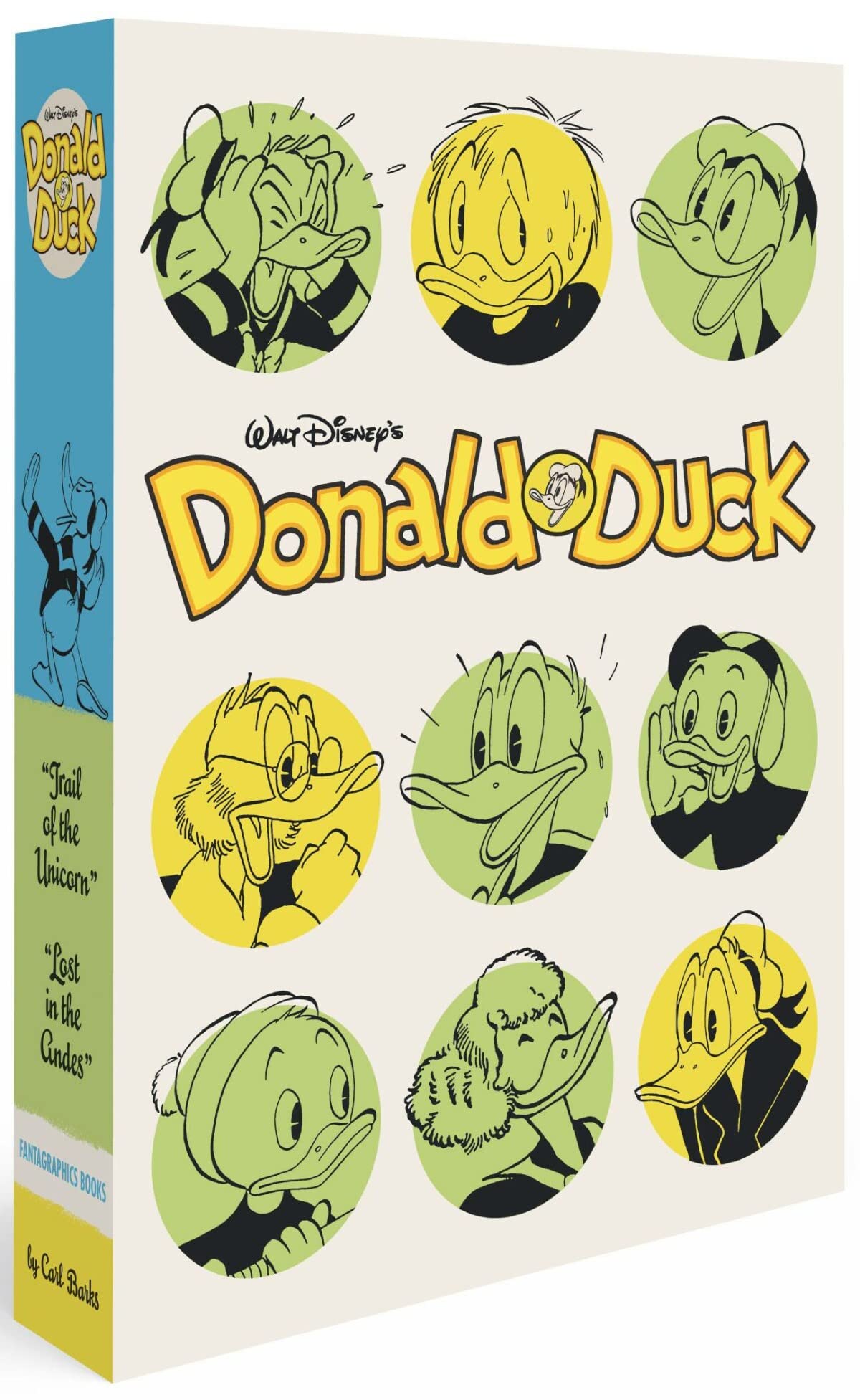 Walt Disney'S Donald Duck Gift Box Set: Lost In The Andes & Trail Of The Unicorn: Vols. 7 & 8 (The Complete Carl Barks Disne