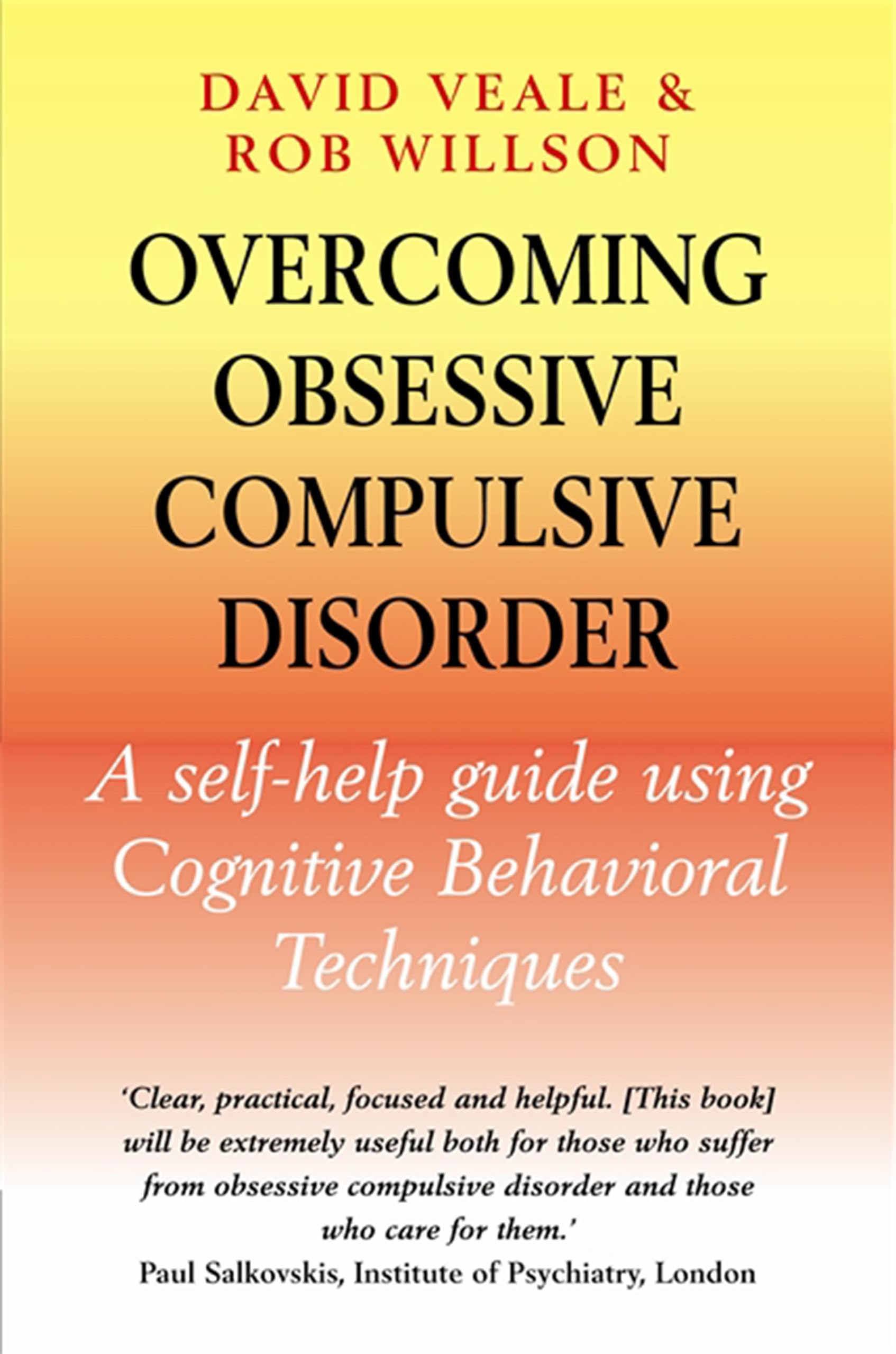 Overcoming ObsessiveCompulsive Disorder,Used
