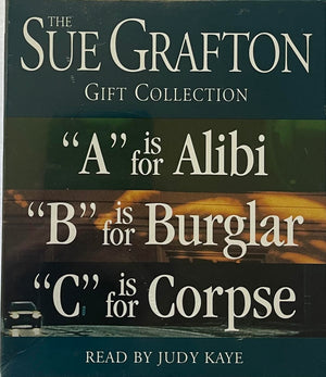 Sue Grafton Abc Gift Collection: 'A' Is For Alibi, 'B' Is For Burglar, 'C' Is For Corpse (A Kinsey Millhone Novel),New