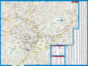 Laminated Athens Map by Borch (English Edition),Used