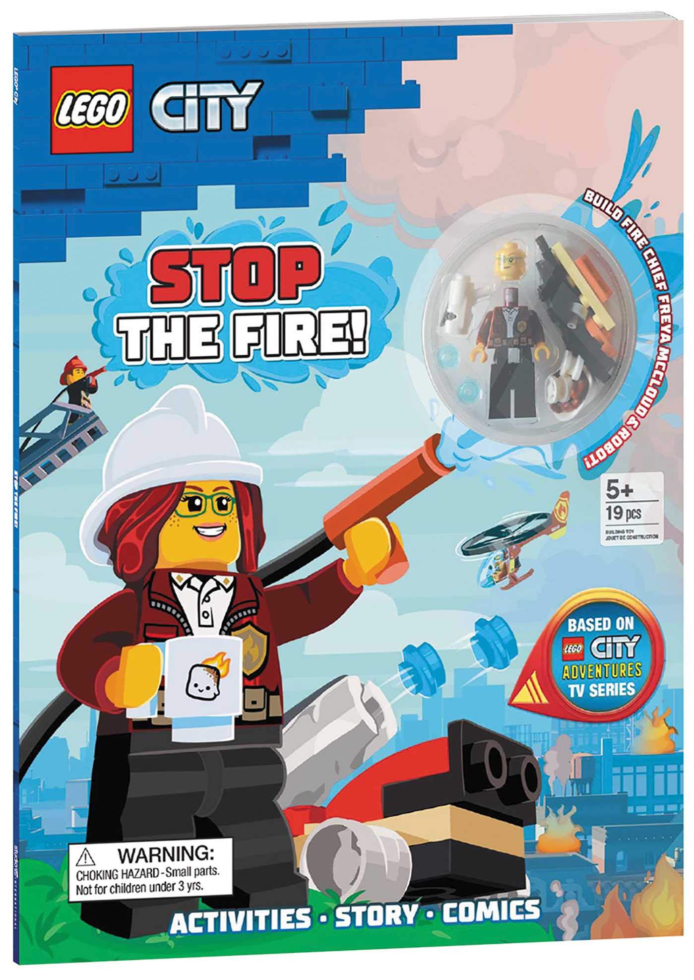 LEGO City: Stop the Fire! (Activity Book with Minifigure),Used