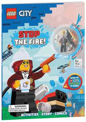 LEGO City: Stop the Fire! (Activity Book with Minifigure),Used