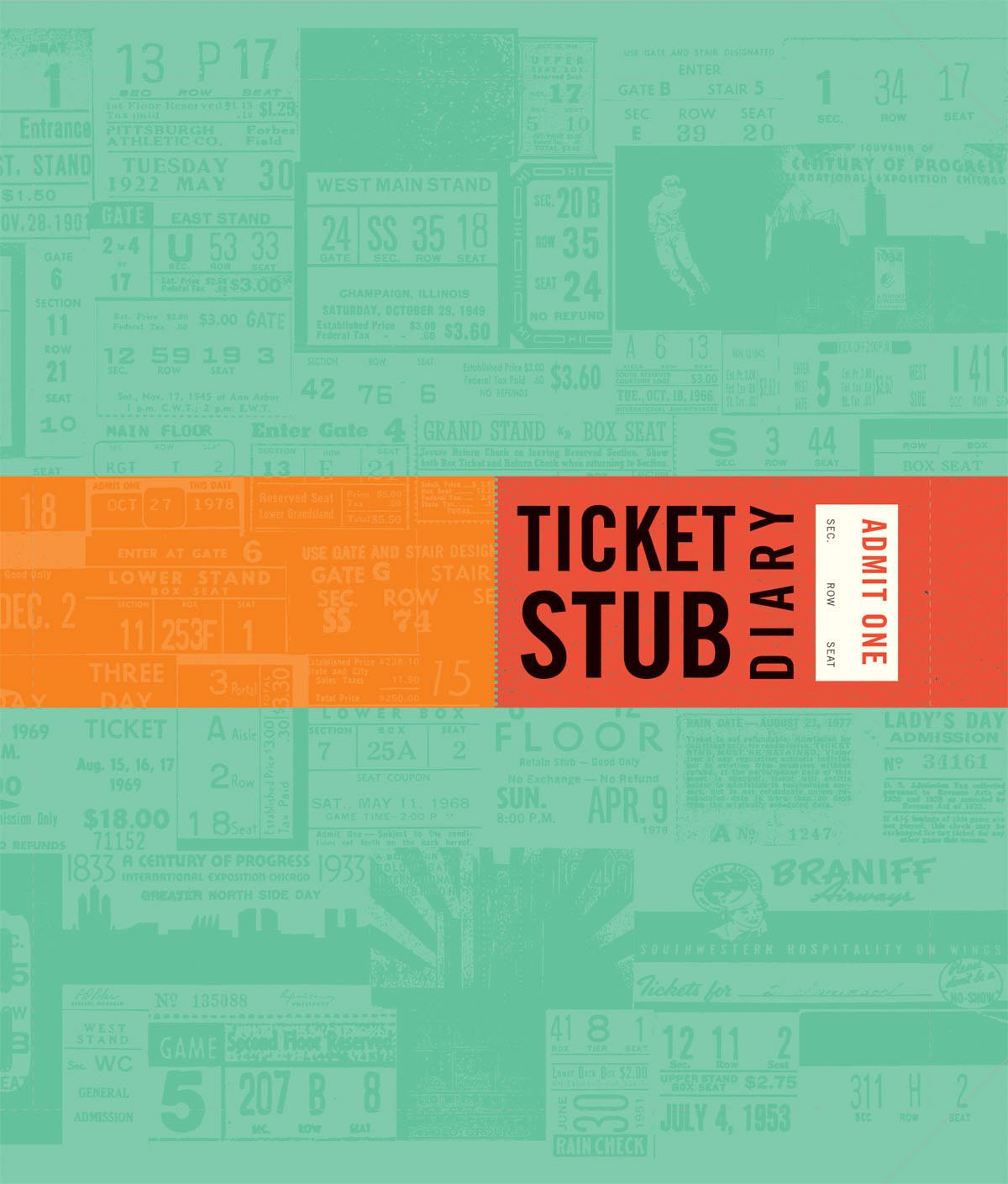 Ticket Stub Diary,Used
