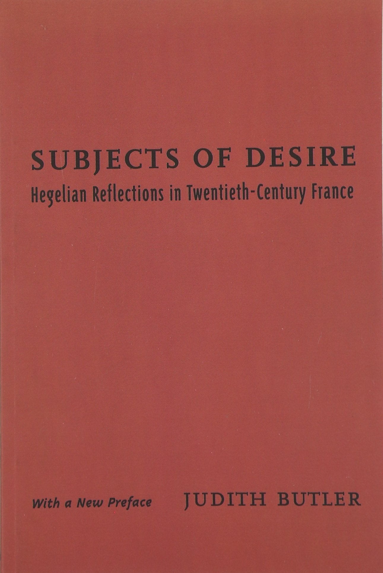 Subjects Of Desire,New
